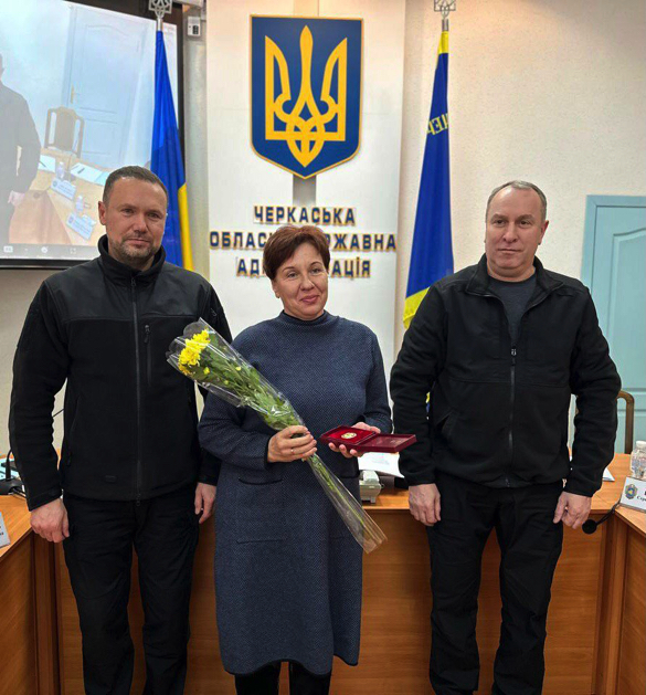 Канівська освітянка отримала нагороду від Міністерства освіти і науки України