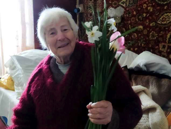 Жительку Звенигородщини привітали із 95-річчям