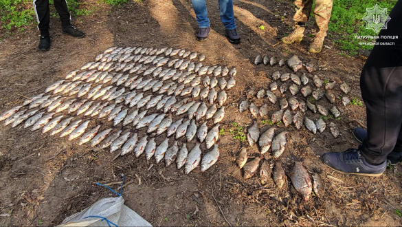На Черкащині браконьєр наловив риби на понад 300 тис грн