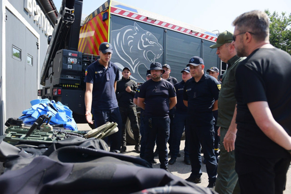 Рятувальники Черкащини допомагали ліквідовувати наслідки підриву Каховської ГЕС