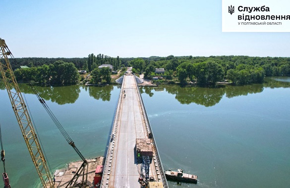 Поки на ремонті: у мережі опублікували схему об'їзду моста, що з'єднує Черкащину і Полтавщину