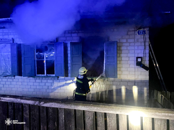 У Золотоноші сталася пожежа: загинув чоловік