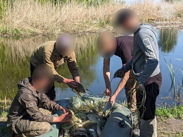 На Черкащині чоловік наловив риби на понад півмільйона гривень