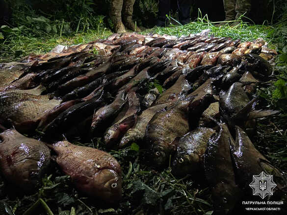 На Черкащині чоловік наловив риби майже на мільйон гривень