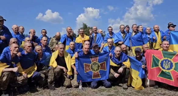Четверо черкащан повернулися із російського полону Четверо черкащан повернулися із російського полону